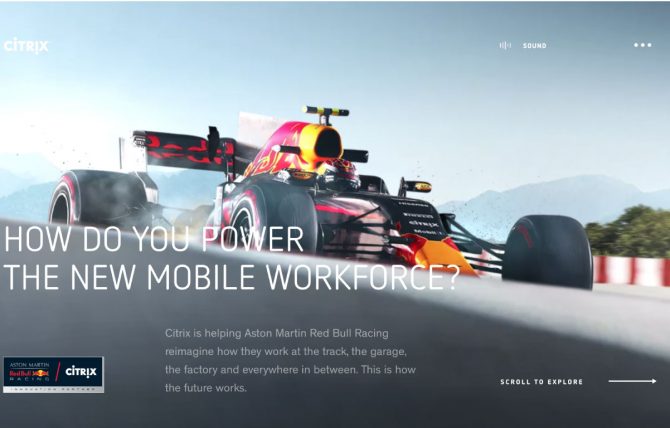 Red Bull Racing + Citrix
