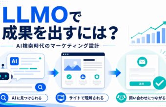 LLMOで成果を出すには？AIに引用されるだけで終わらせないマーケティング設計