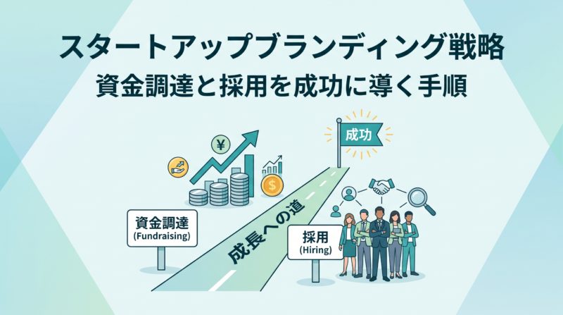 スタートアップブランディング戦略:資金調達と採用を成功に導く手順